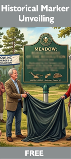 Historical marker unveiling