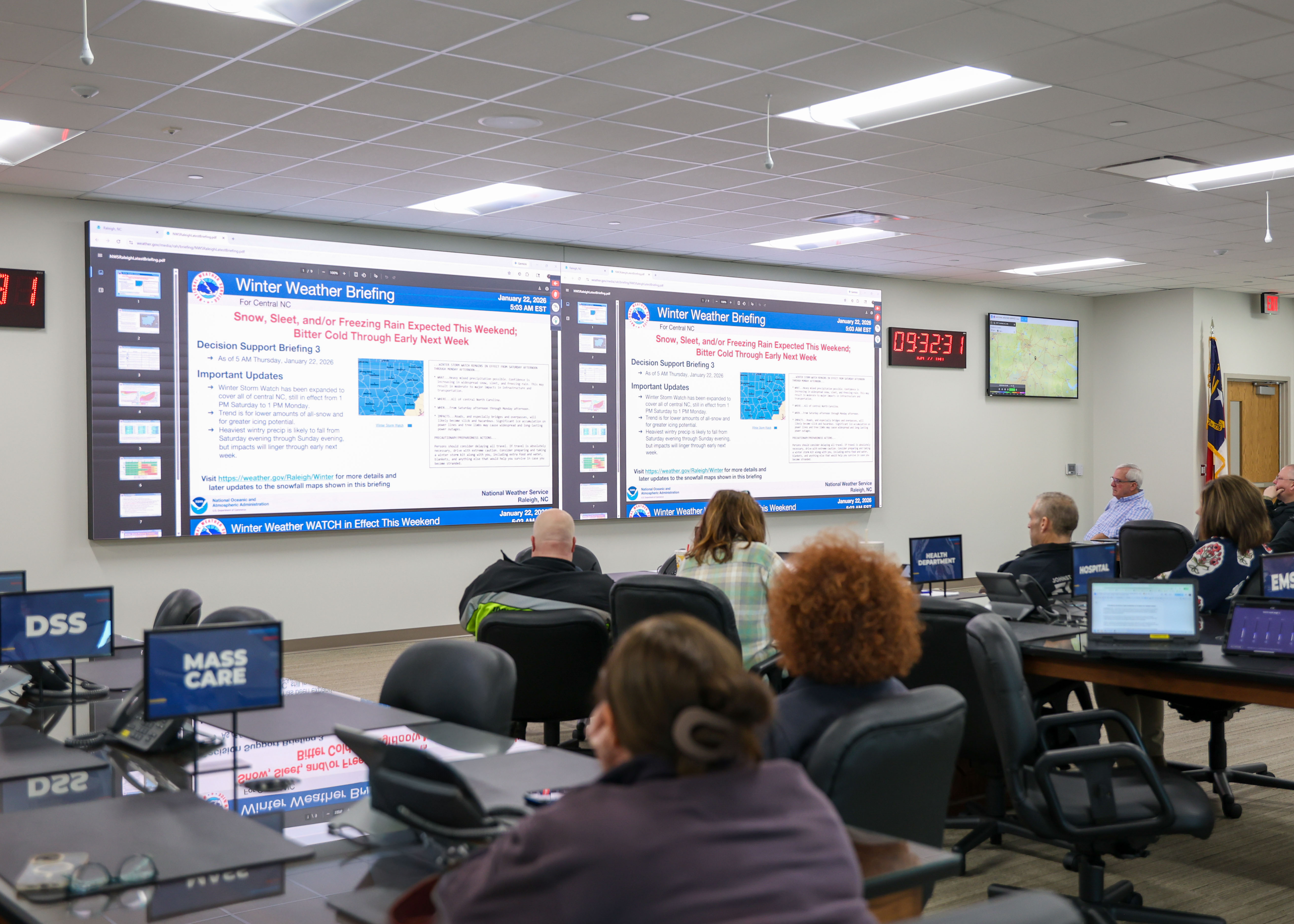 Emergency Services Urges Residents to Prepare for Winter Storm