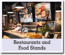 Restaurants and Food Stands