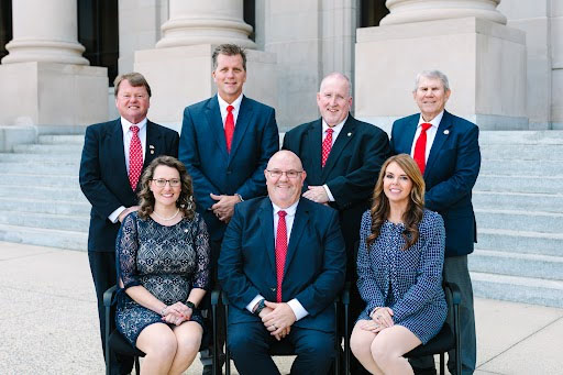 JoCo's Board of Commissioners group portrait