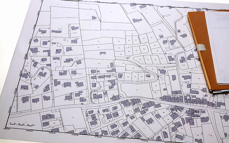 Sample plat diagram